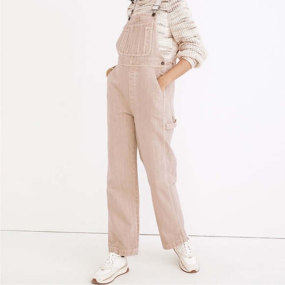 Madewell x Backdrop • Studio Hours Garment-Dyed Overalls - Picture 3 of 13